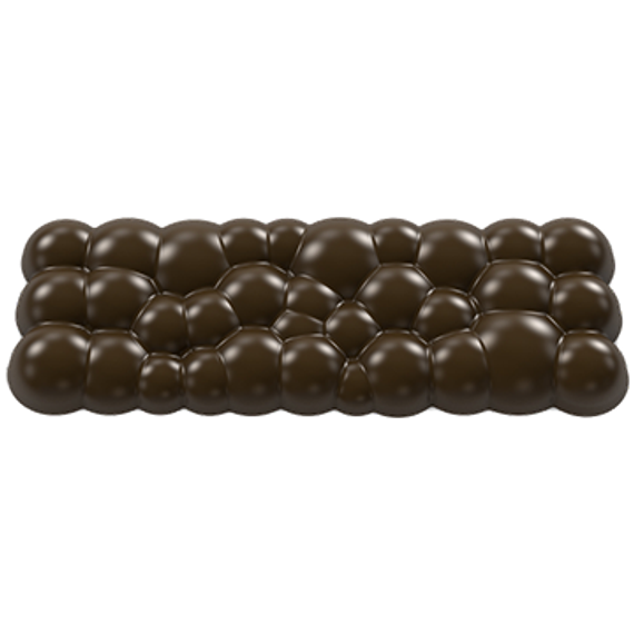 457 | Форма для шоколадных плиток &quot;Пузырьки Junior&quot; (275*135 мм)