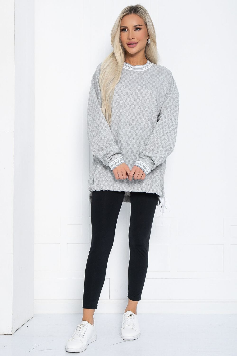 Свитшот Мания (серый) Б12369-1 LT Collection