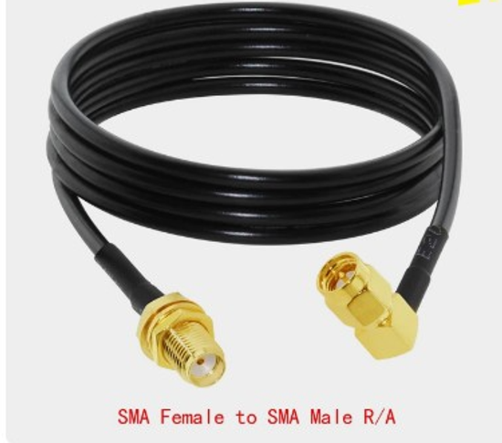 SMA кабель-удлинитель RG174 (тип F) 20 см