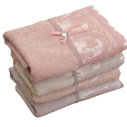 Полотенце лицевое бантик