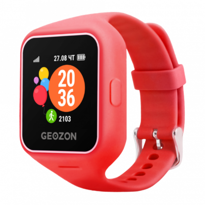 Умные часы GEOZON Life G-W12RED Red