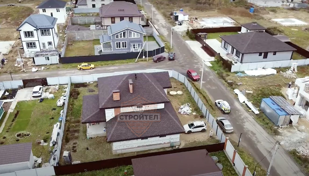 Строительство дома из газобетона 186 кв.м.
