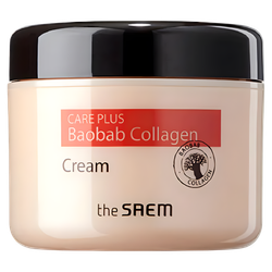 The Saem Care Plus Baobab Collagen Cream Крем коллагеновый баобаб