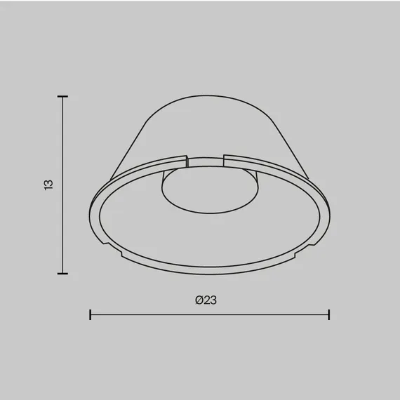 Линза для светильников серии Мини / Mini 40° Technical lensd25-40
