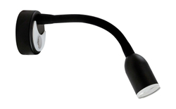 Светильник каютный светодиодный, черный корпус