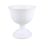 Вазон Венеция 10л (диам. 330 мм) (белый)