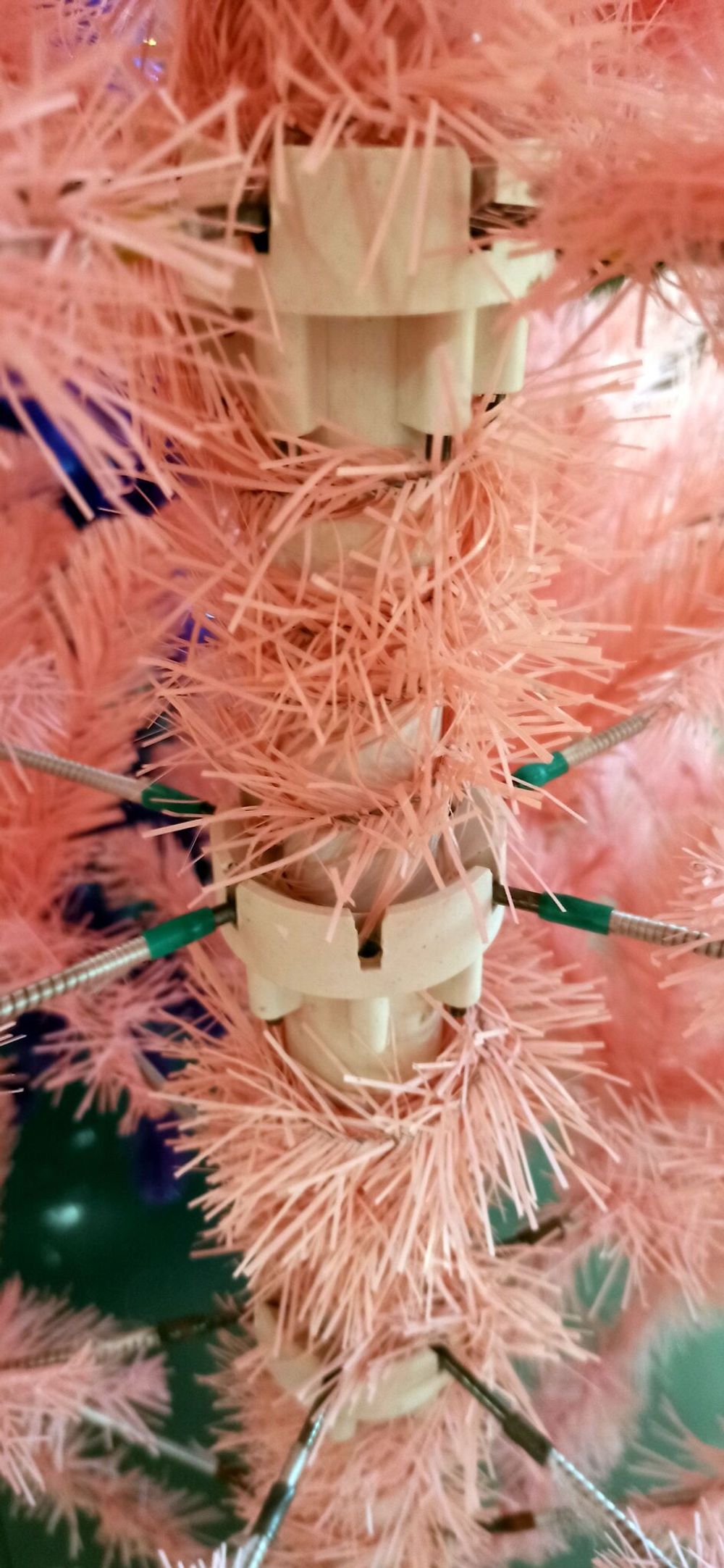 Искусственная розовая елка «Фламинго» (пвх) 270 см / 2.7 м