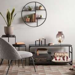 Круглая полка Across Ø60 см