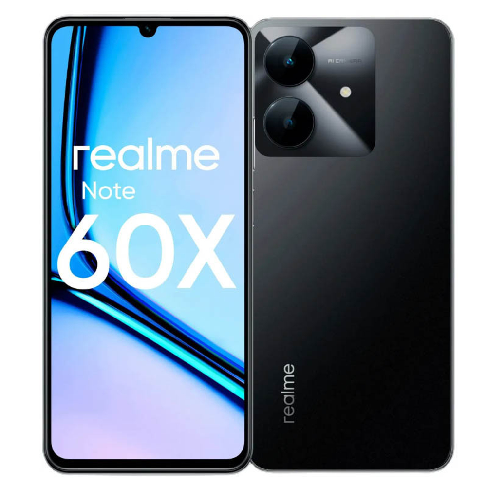 Смартфон Realme Note 60x 4/128 ГБ, чёрный