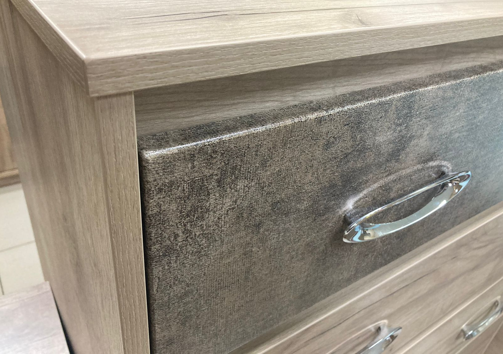 Комод Дакота серый крафт/тиз серый