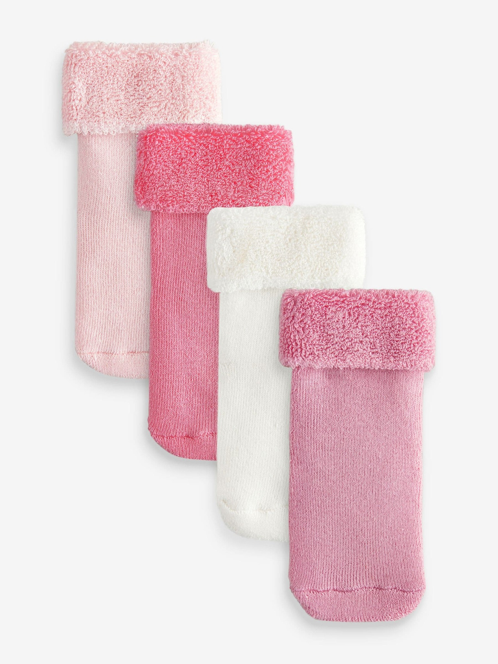 Носки для малышей Next B15-459, 4 шт., Светло-розовый