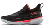 Under Armour Curry 7 Curry 7 low-cut black and red actual combat basketball shoes