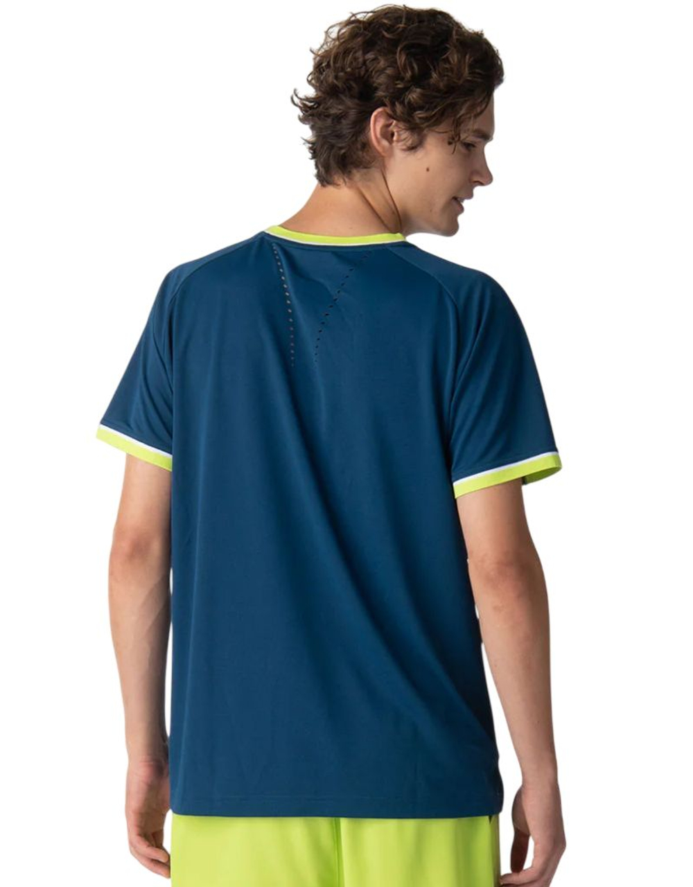 Мужская теннисная футболка Yonex Crew Neck - blue