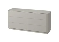 Комод Tammi 6 ящиков ширина 170 см (серо-бежевый)