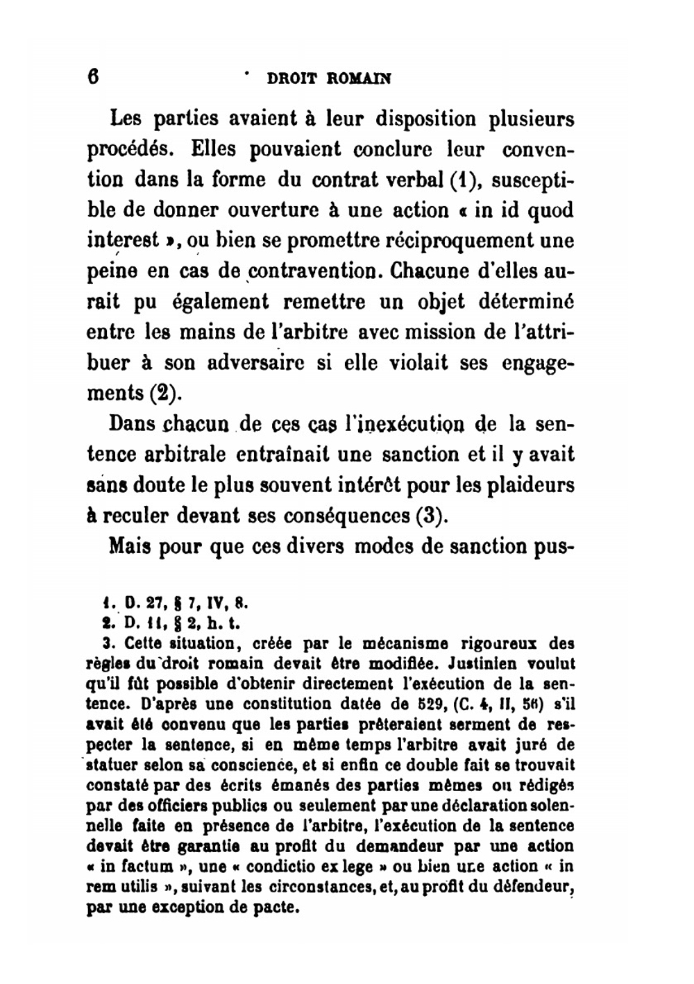 De l'arbitrage en droit romain et en droit français | Marcel Drouin