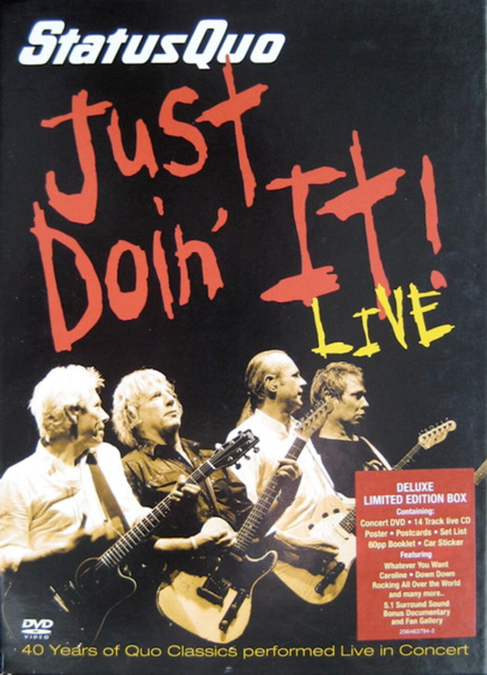 Status Quo / Just Doin' It! Live (Limited Edition)(DVD+CD)