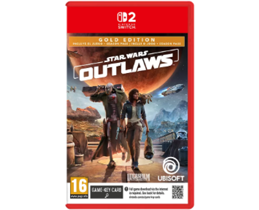Star Wars Outlaws Gold Edition (NS2) NEW