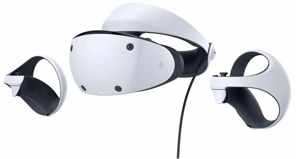 Шлем VR Sony PlayStation VR2, 120 Гц, базовая, белый