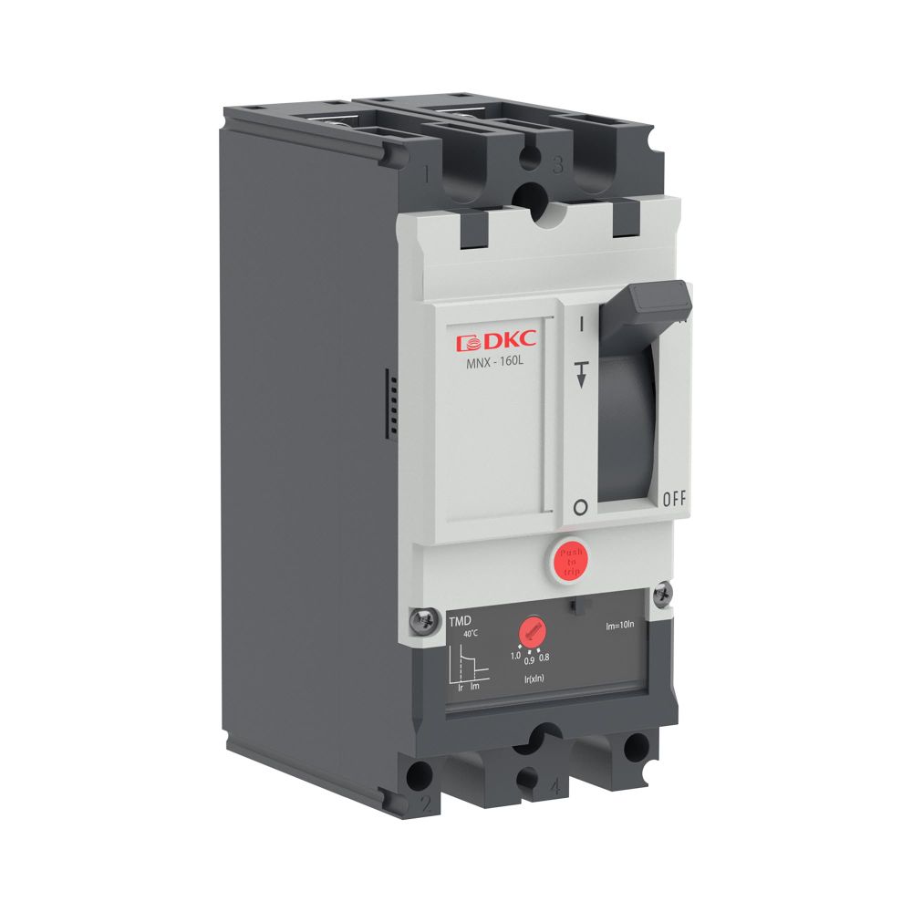 Авт. выкл. пост. тока YON pro MNX160L 2P 16A 50kA при DC500V расц. TMD DC