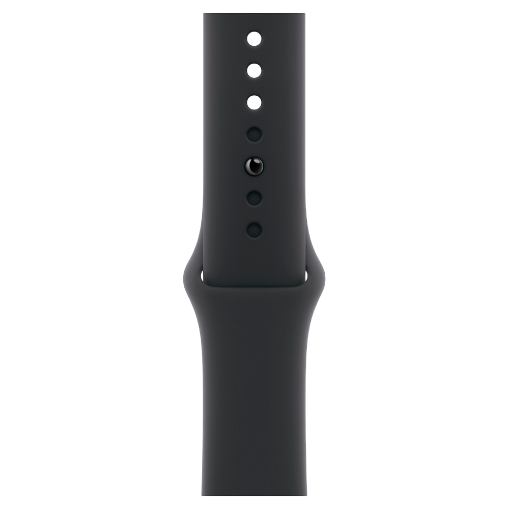 Умные часы Apple Watch Series 10 GPS, 46mm, Jet Black Aluminium Case with Sport Band M/L, Black (Черный) MWWQ3