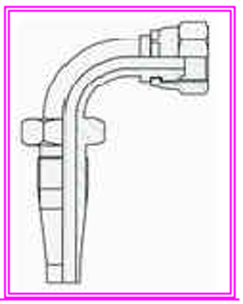 Фитинг DN 25 BSP (Г) 1" (90) многоразовый