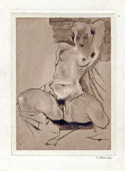 Federico Ribas  aka Juan Torito (1890–1952) - эротическое искусство испанского художника