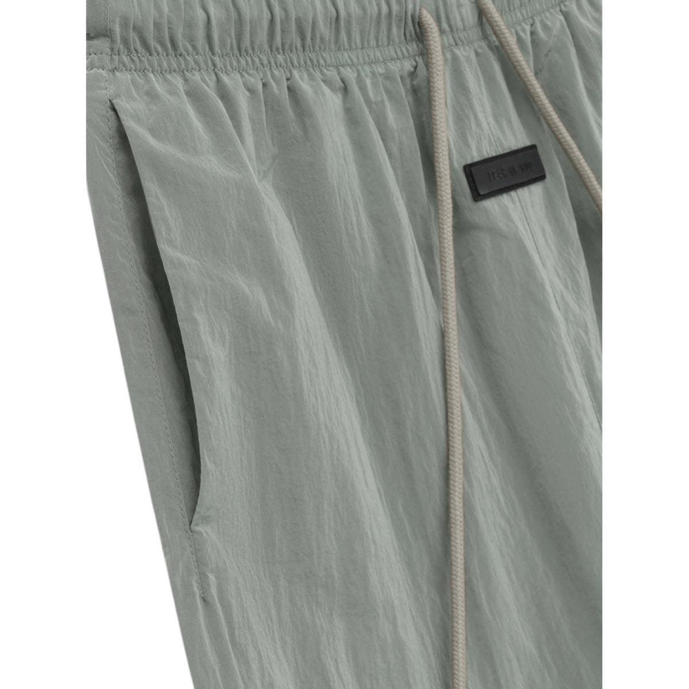 Шорты Fear of God Essentials SS24 Crinkle Nylon Running Short / Seal, 160SP244135F