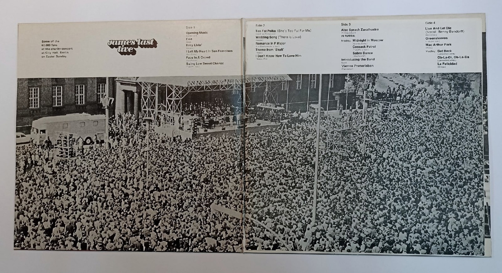 James Last James Last Live 2 LP(UK 1974)