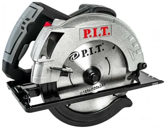 Пила дисковая "PIT" PKS185-D NEW