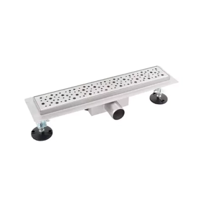 Душевой лоток с горизонтальным выпуском TIM 55 см