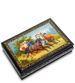 Народные промыслы ШК-11/ 4-O Шкатулка в технике декупаж (11х16х4)