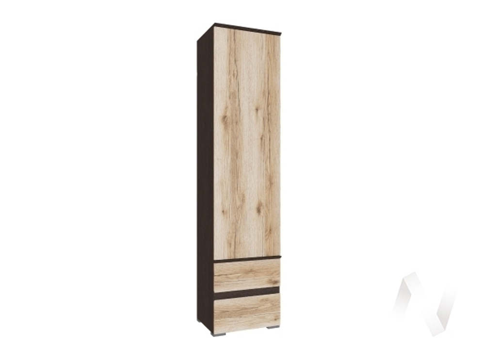 Пенал закрытый Гостиная Плейона (венге/дуб делано)