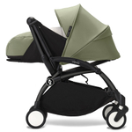 Коляска Stokke YOYO3 Newborn Pack рама чёрная Black 2 в 1 Olive