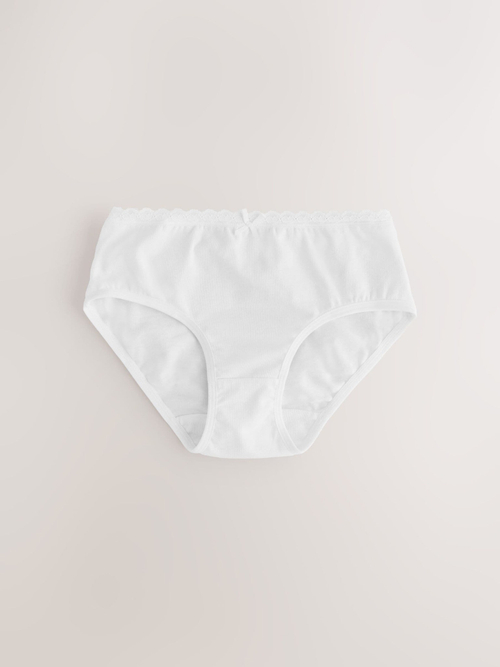 Трусы для девочки Next AB5-720, 5 шт., Белый