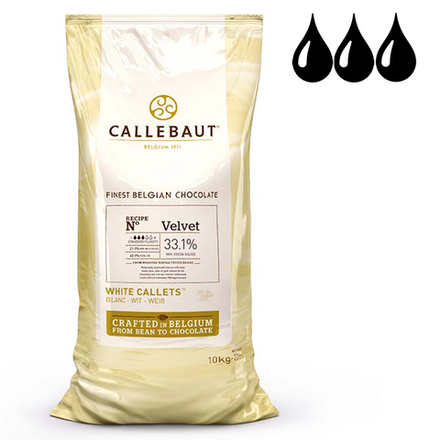 Шоколад Callebaut Velvet (Вельвет) Белый 32%, 100 г