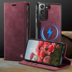 Чехол-кошелек CaseMe 2 in 1 MagSafe Samsung Galaxy S21 FE