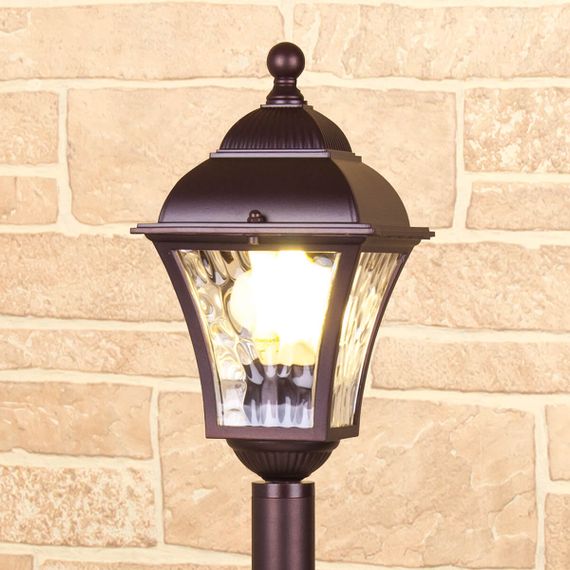 Уличный cветильник Elektrostandard Apus F шоколад GL 1009F a043116