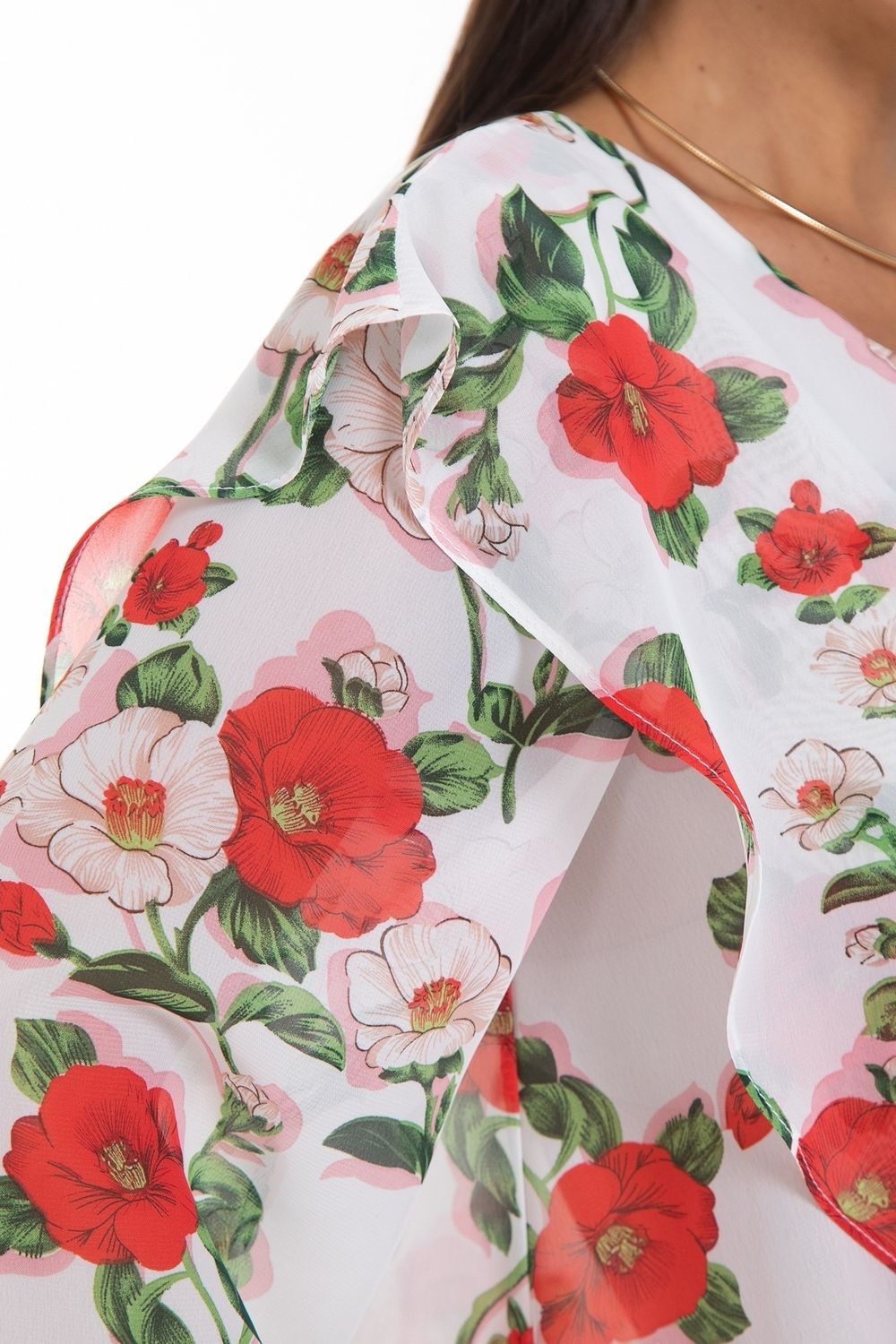 Блуза Красивая из шифона (любовь) Diolche