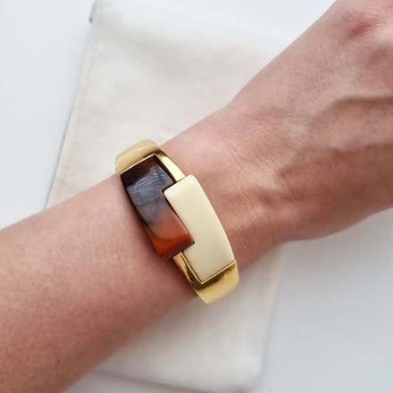 Браслет Trifari с люцитом