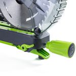 Торцовочная пила акк. Greenworks GD24MS216, 24V, б/щ, 4800 об/мин, 216x30мм,рез 65х310мм,c 1х8Ач и быстрым ЗУ(1501707UH)