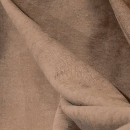Штора из канвас-велюра цвет тауп 200*270 см