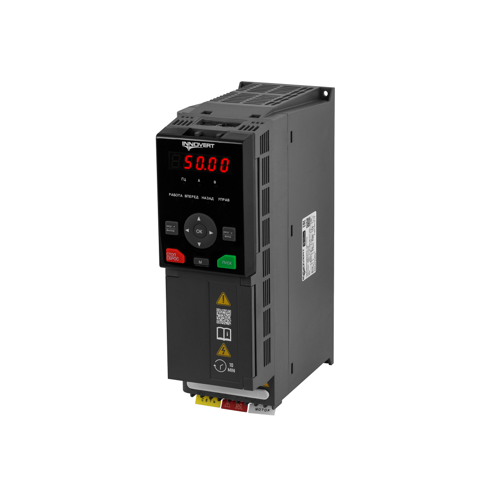 Преобразователь частоты модульный INNOVERT IMD222U21E с векторным управлением,2,2кВт, 220В, 10.0А