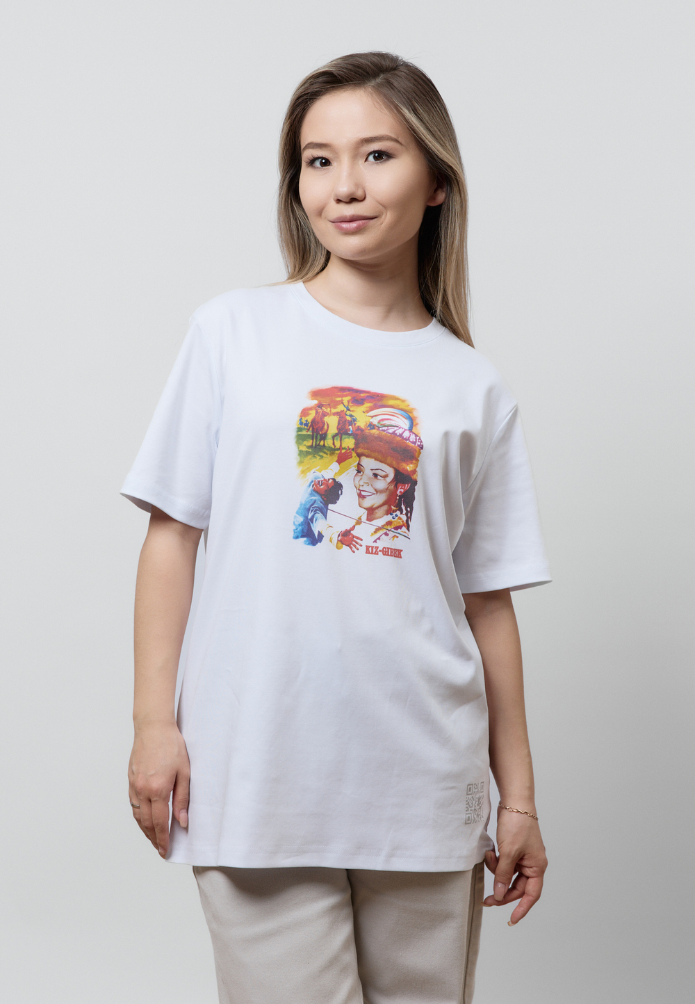 Футболка QYZ ZHINEK WHITE