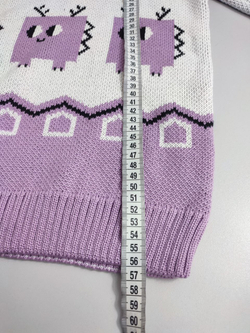 Свитер с принтом 48 размер, новый