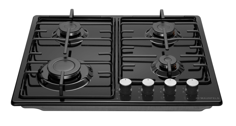 Газовая варочная панель MAUNFELD EGHE.64.3STS-EB/G фото 4