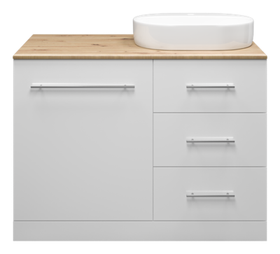 Тумба под раковину Misty Респект 120 под стиральную машину правая