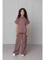 Костюм с брюками палаццо