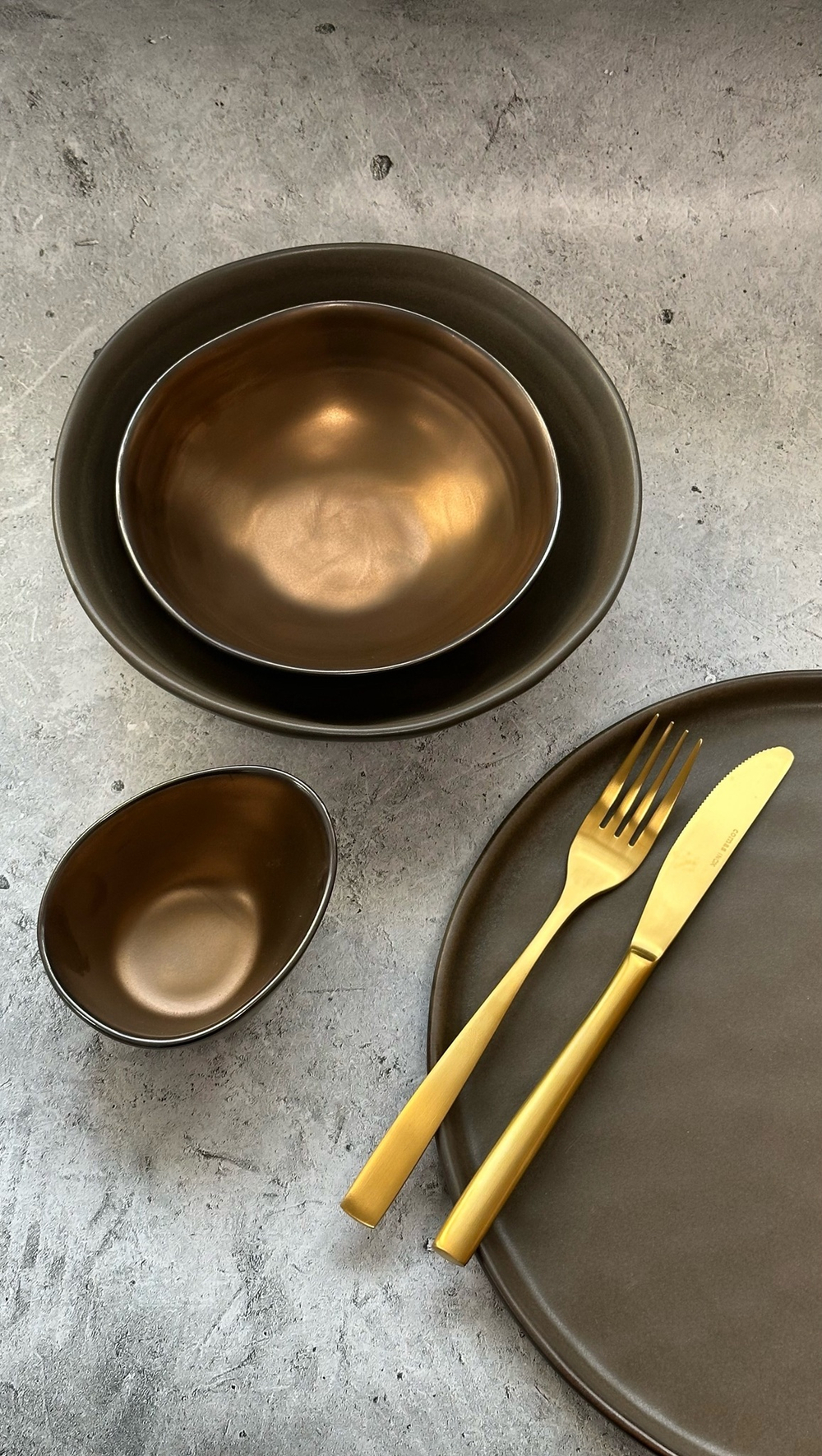 САЛАТНИК 6" 155мм 500мл, медный "Corone Luminare"