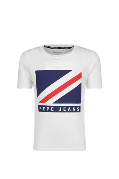 футболка carlton Pepe Jeans London - белый(PB503359)