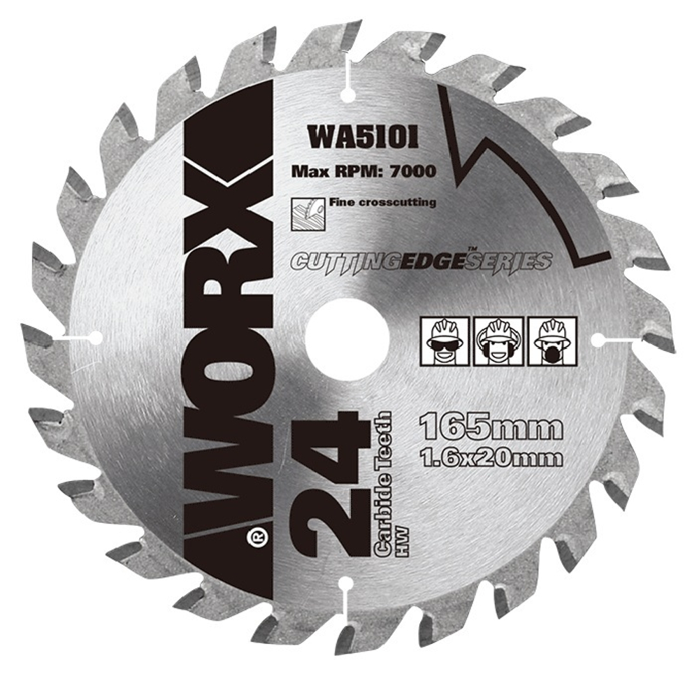 Пильный диск твердосплавный WORX WA5101